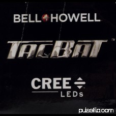 Bell + Howell Tac Bat Military Grade High Performance Tactical Flashlight & Bat, As Seen on TV! Black 565349920